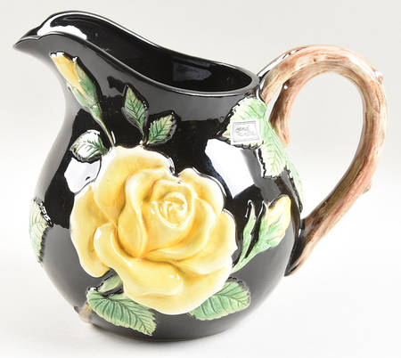 Midnight Rose (Yellow Rose) 48 Oz Pitcher