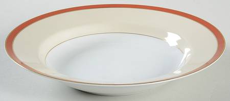 Montmartre Terra Cotta Large Rim Soup Bowl