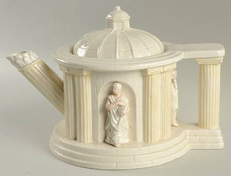 Neo Classic Figural Teapot & Lid