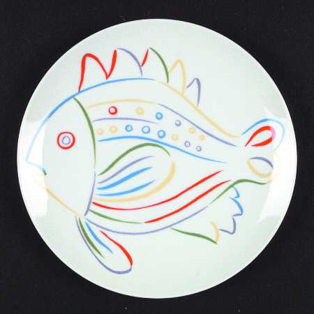 Neon Fish by Fitz &amp; Floyd