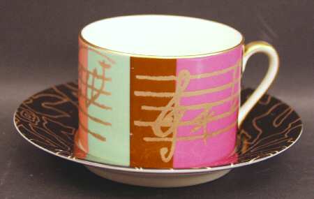 Nocturne Flat Cup & Saucer Set