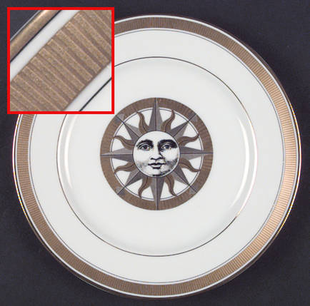 Oak Park Accent Salad Plate