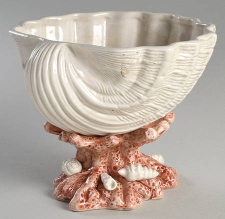 Oceana (Pink Coral Edge) 5" Footed Planter