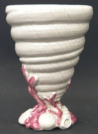 Oceana (Pink Coral Edge) 6" Vase