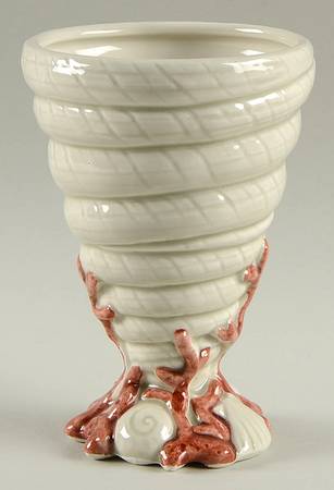 Oceana (Pink Coral Edge) Small Vase