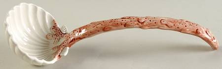 Oceana (Pink Coral Edge) Tureen Ladle