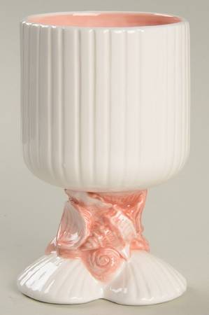 Oceana (Pink Coral Edge) China Goblet