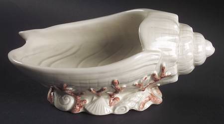 Oceana (Pink Coral Edge) Open Candy Dish