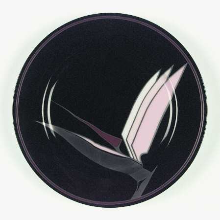 Oiseau de Paradis (Peach and Platinum) by Fitz &amp; Floyd