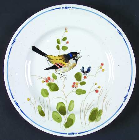 Oiseau Salad Plate