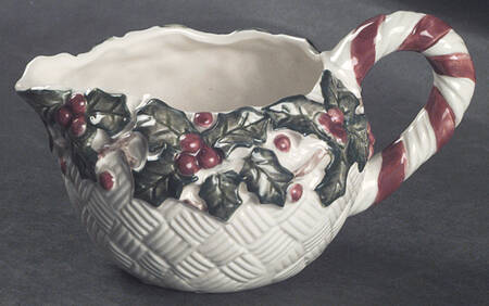 Old World Christmas Holly Creamer