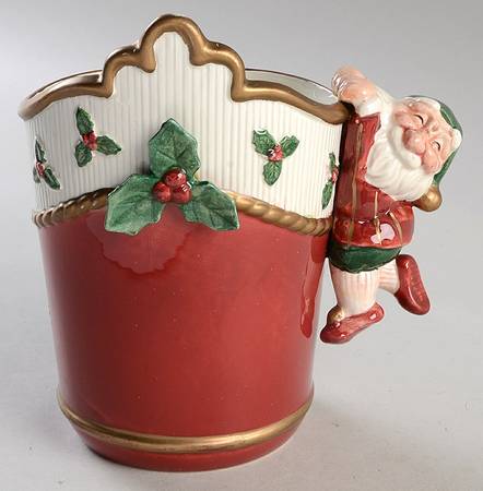 Old World Elf 7" Vase