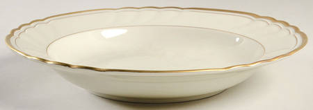 Orleans Ivoire Large Rim Soup Bowl