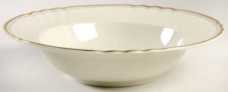 Orleans Ivoire Rim Soup Bowl