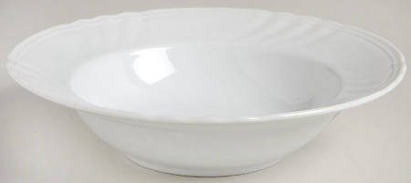 Orleans White Rim Cereal Bowl