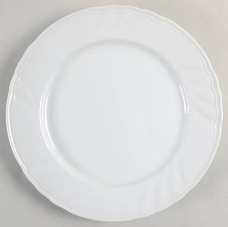 Orleans White Service Plate (Charger)