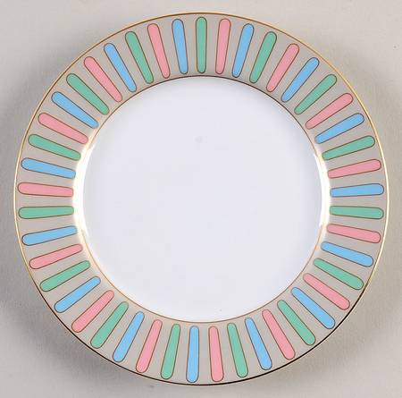 Pastel Colonnade Bread & Butter Plate