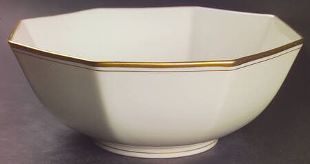 Palais Buff 8" Octagonal Vegetable Bowl