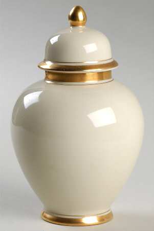 Palais Buff Small Ginger Jar & Lid