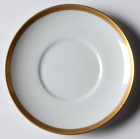 Palais White (Japan) 3-Piece Pot de Creme, Underplate Only