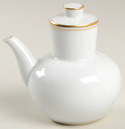 Palais White (Japan) Individual Teapot & Lid