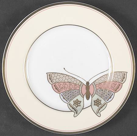 Papillon D'Orient Salad Plate
