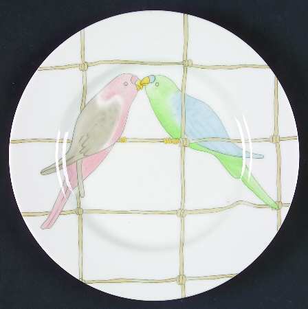 Pastel Parakeets by Fitz &amp; Floyd