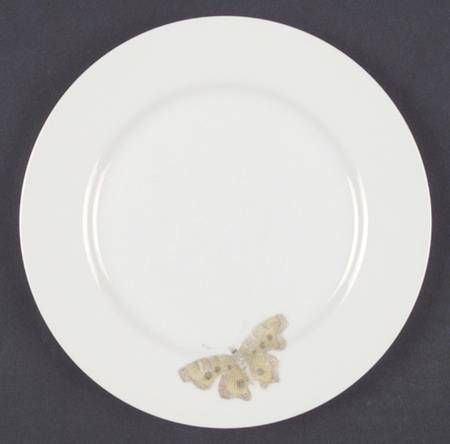 Pastel Poppy (White Background) Bread & Butter Plate