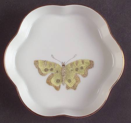 Pastel Poppy (White Background) 4" Ashtray