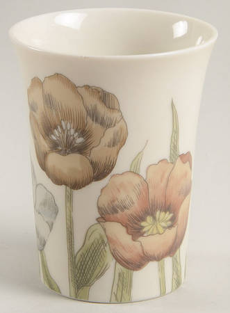 Pastel Poppy (Cream Background) 6 Oz Tumbler