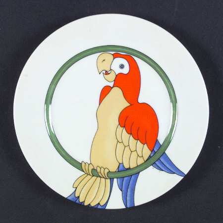 Parrot In Ring Salad Plate