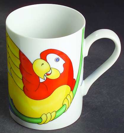 Parrot In Ring Mug