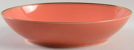 Pavillon Apricot 10" Oval Vegetable Bowl