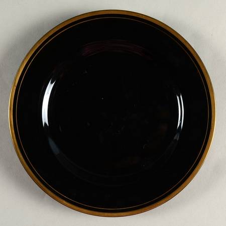 Pavillon Black Bread & Butter Plate