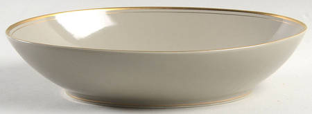 Pavillon Greige 10" Oval Vegetable Bowl