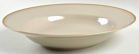 Pavillon Greige Large Rim Soup Bowl