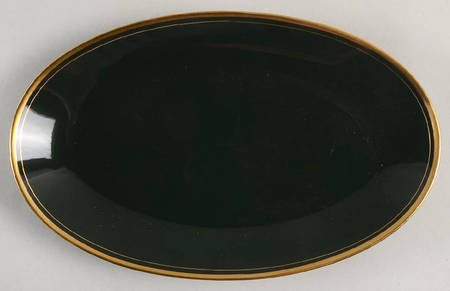 Pavillon Hunter Green Relish/Gravy Underplate