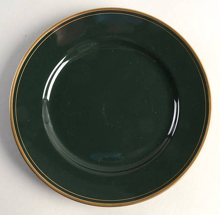 Pavillon Hunter Green Salad Plate