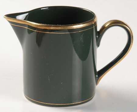 Pavillon Hunter Green Creamer