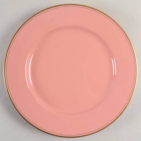 Pavillon Peach Coral Service Plate (Charger)