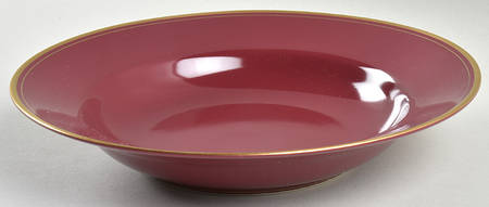Pavillon Plum Large Rim Soup Bowl