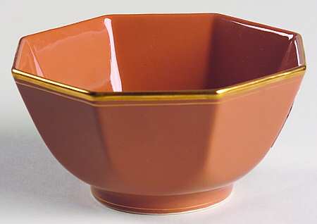 Pavillon Sandalwood 5" Octagonal Vegetable Bowl