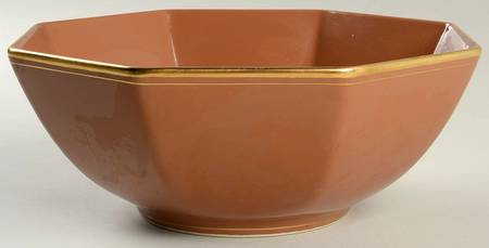 Pavillon Sandalwood 8" Octagonal Vegetable Bowl