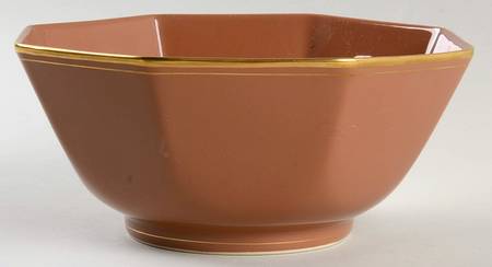 Pavillon Sandalwood 7" Octagonal Vegetable Bowl