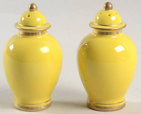 Pavillon Yellow Salt & Pepper Set
