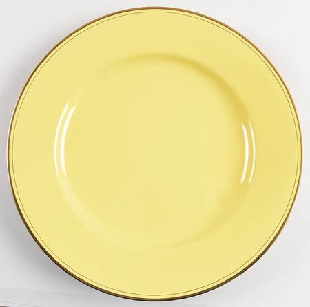 Pavillon Yellow Service Plate (Charger)
