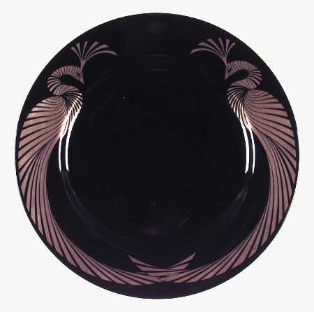 Phoenix d'Or (Gold on Black) by Fitz &amp; Floyd