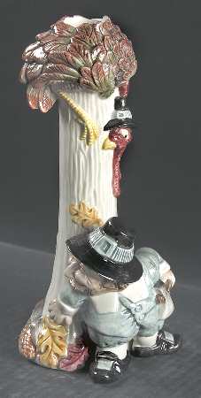 Pilgrims Progress 8" Tall Candlestick