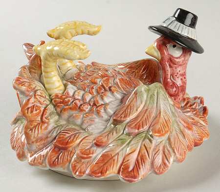 Pilgrims Progress Lid for Cream Soup Bowl by Fitz & Floyd