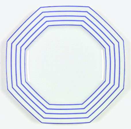 Pin Stripe Blue by Fitz &amp; Floyd
